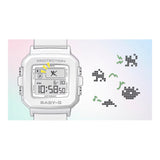 RELOJ PARA MUJER CASIO BABY-G BGD-10L-7DR -BLANCO