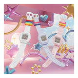 RELOJ PARA MUJER CASIO BABY-G BGD-10L-7DR -BLANCO