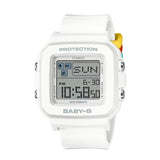RELOJ PARA MUJER CASIO BABY-G BGD-10L-7DR -BLANCO