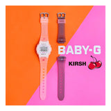 RELOJ PARA MUJER CASIO BABY-G BGD-565KRS-7DR -BLANCO