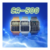 RELOJ CASIO VINTAGE CA-500WEGG-1BDF-NEGRO