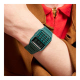 RELOJ CASIO VINTAGE  CA-53WB-3BDF-VERDE