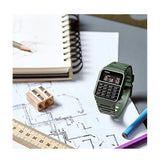 RELOJ CASIO VINTAGE CA-53WF-3BDF -VERDE