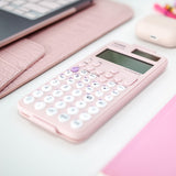 CALCULADORA CASIO ESCUELA Y UNIVERSIDAD FX-991LACW-PK-W-DT -ROSADA