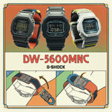 RELOJ CASIO G-SHOCK DW-5600MNC-8A2DR  - GRIS