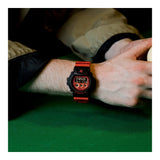 RELOJ CASIO G-SHOCK DW-6900TD-4DR- NARANJADO