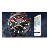 RELOJ PARA HOMBRE CASIO EDIFICE ECB-2000HR-1ADR -AZUL