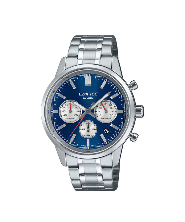RELOJ PARA HOMBRE CASIO EDIFICE EFR-575D-2ADF -PLATEADO