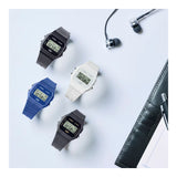 RELOJ CASIO F-91WB-2A1DF -AZUL