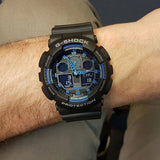 RELOJ CASIO G-SHOCK GA-100-1A2DR- NEGRO