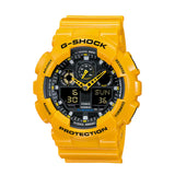 RELOJ CASIO G-SHOCK GA-100A-9ADR- AMARILLO