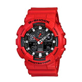RELOJ CASIO G-SHOCK GA-100B-4ADR- ROJO