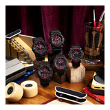 RELOJ CASIO G-SHOCK GA-100BNR-1ADR- NEGRO