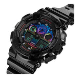RELOJ CASIO G-SHOCK GA-100RGB-1ADR- NEGRO