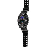RELOJ CASIO G-SHOCK GA-100RGB-1ADR- NEGRO