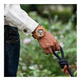 RELOJ CASIO G-SHOCK GA-100SHB-5ADR- CAFÉ
