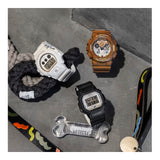 RELOJ CASIO G-SHOCK GA-100SHB-5ADR- CAFÉ