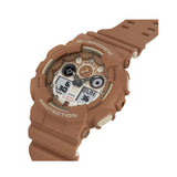 RELOJ CASIO G-SHOCK GA-100SHB-5ADR- CAFÉ