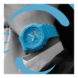 RELOJ CASIO G-SHOCK GA-2100-2A2DR- AZUL