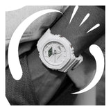 RELOJ CASIO G-SHOCK GA-2100-7A7DR- BLANCO