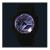 RELOJ CASIO G-SHOCK GA-2100-7A7DR- BLANCO