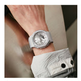 RELOJ CASIO G-SHOCK GA-2100FF-8ADR- PLATEADO