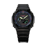 RELOJ CASIO G-SHOCK GA-2100RGB-1ADR- NEGRO
