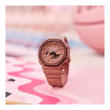 RELOJ CASIO G-SHOCK GA-2110SL-4A4DR- ROSADO