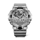 RELOJ CASIO G-SHOCK GA-700FF-8ADR- PLATEADO
