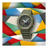 RELOJ CASIO G-SHOCK GA-B2100FC-3ADR- VERDE