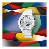 RELOJ CASIO G-SHOCK GA-B2100FC-7ADR- BLANCO