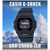 RELOJ CASIO G-SHOCK GBD-200UU-1DR- NEGRO
