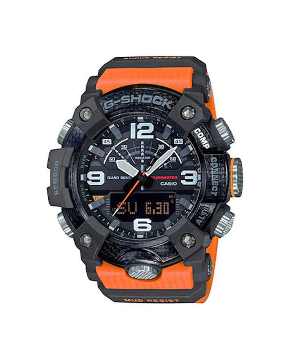 Casio Protrek PRT-B50-4 - Reloj de enlace para hombre, con sensor  cuádruple, color negro y naranja, Negro Naranja, Digital