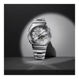 RELOJ CASIO G-SHOCK GM-2110D-7BDR- BLANCO