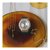 RELOJ PARA MUJER CASIO G-SHOCK  GM-S2100BC-1ADR -AMARILLO