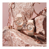 RELOJ PARA MUJER CASIO G-SHOCK  GM-S2100PG-4ADR -ROSADO
