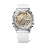 RELOJ PARA MUJER CASIO G-SHOCK  GM-S2110-7A9DR -BLANCO