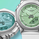 RELOJ PARA MUJER CASIO G-SHOCK GM-S2110SR-7ADR - BLANCO