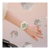 RELOJ PARA MUJER CASIO G-SHOCK  GMA-S110ST-7ADR -BLANCO