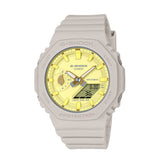 RELOJ PARA MUJER CASIO G-SHOCK  GMA-S2100NC-4ADR -AMARILLO