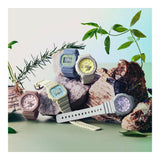 RELOJ PARA MUJER CASIO G-SHOCK  GMA-S2100NC-4ADR -AMARILLO