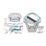 RELOJ CASIO G-SHOCK GR-B300-1A4DR- NEGRO
