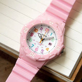 RELOJ PARA MUJER CASIO LRW-200H-4B2VDF -ROSADO