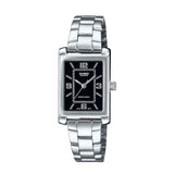 RELOJ PARA MUJER CASIO LTP-1234DD-1ADF -NEGRO
