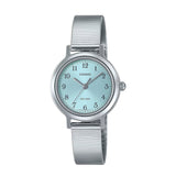 RELOJ PARA MUJER CASIO LTP-B170D-2BVDF -PLATEADO