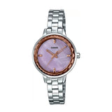 RELOJ PARA MUJER CASIO LTP-E162D-4ADF -ROSADO