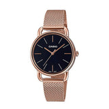 RELOJ PARA MUJER CASIO LTP-E412MPG-1ADF -ORO ROSA