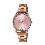 RELOJ PARA MUJER CASIO LTP-E412PG-4ADF -ROSADO