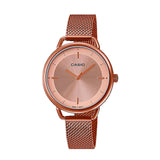 RELOJ PARA MUJER CASIO LTP-E413MR-9ADF -ROSADO