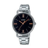 RELOJ PARA MUJER CASIO LTP-E414D-1ADF -NEGRO